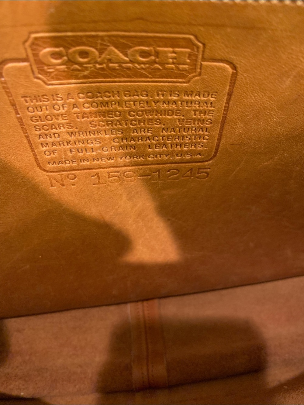 Vintage Coach convertible bag made in USA New York City - Picture 7 of 11